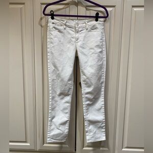 Goldsign white jeans